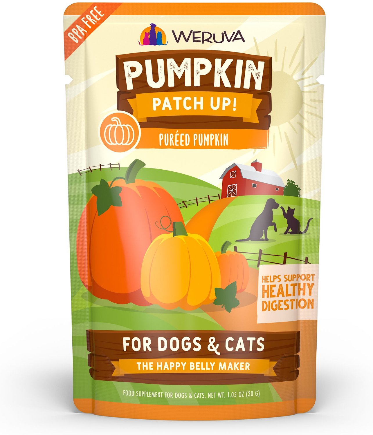 WERUVA Pumpkin Patch Up! Dog \u0026 Cat Food 