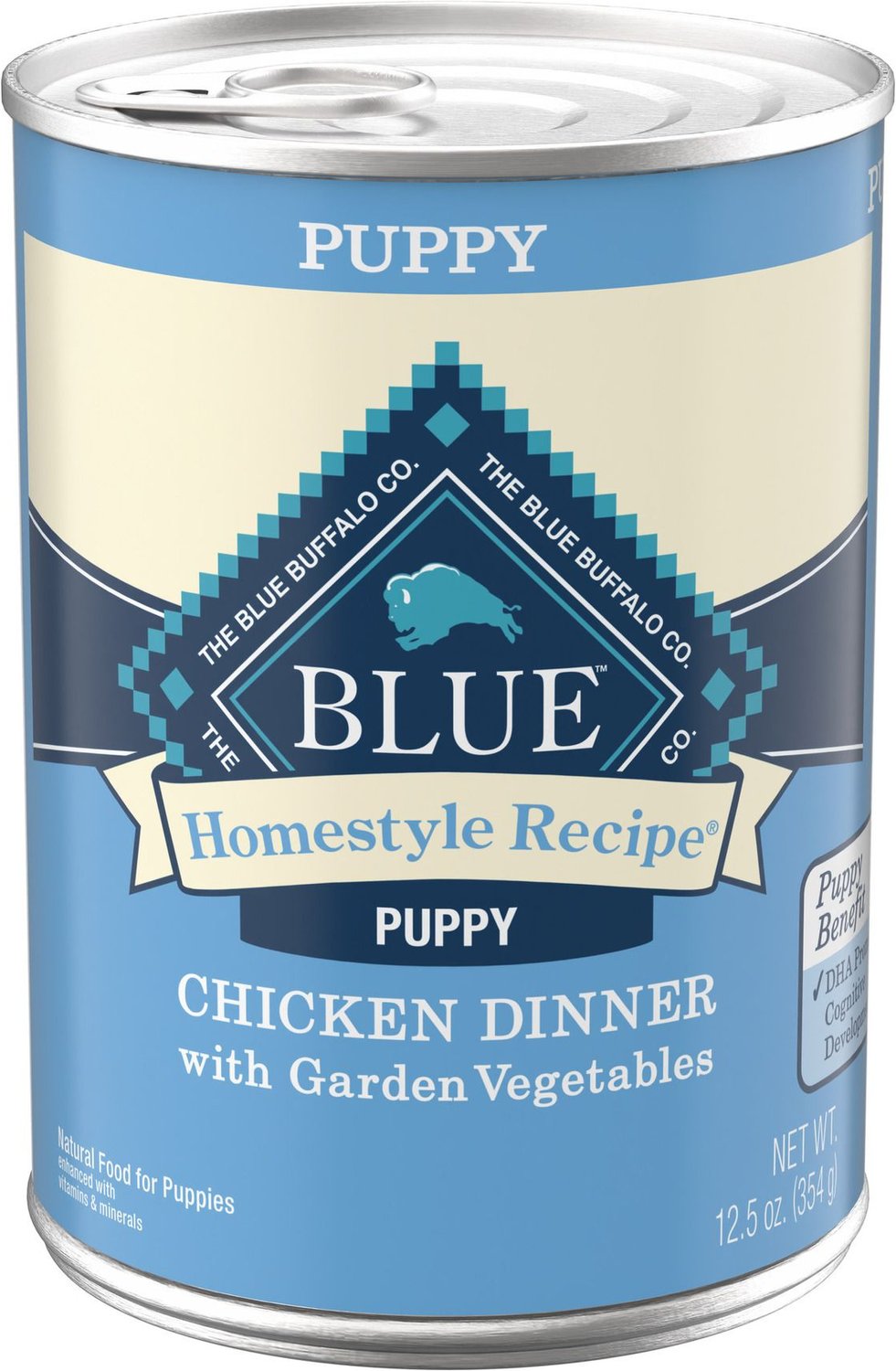 BLUE BUFFALO Homestyle Recipe Puppy Chicken Dinner with Garden