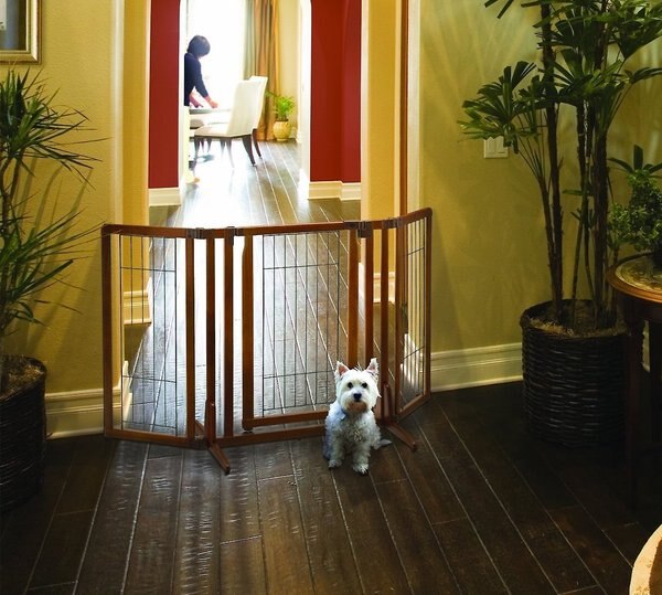 Richell Premium Plus Freestanding Gate for Dogs & Cats slide 1 of 7