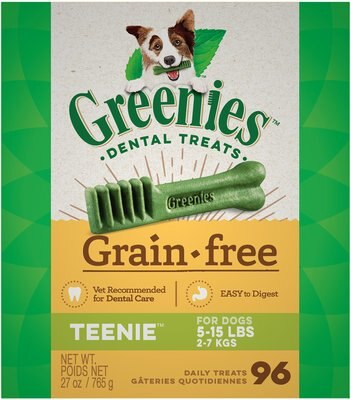 Greenies Grain-Free Teenie Dental Dog Treats, slide 1 of 1