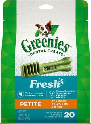 Greenies Fresh Petite Dental Dog Treats, slide 1 of 1
