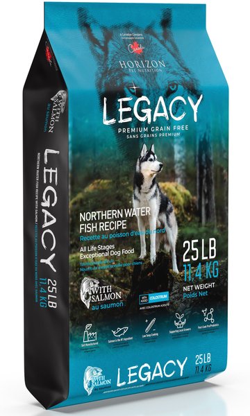 Horizon Legacy All Life Stages Grain-Free Salmon Dry Dog Food, 25-lb bag slide 1 of 7