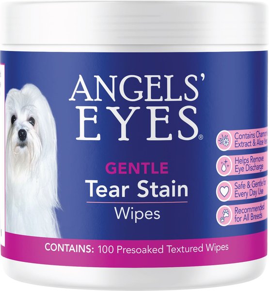 Angels' Eyes Gentle Tear Stain Wipes for Dogs, 100 count slide 1 of 9