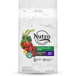 Nutro Natural Choice Small Bites Adult Lamb & Brown Rice Recipe Dry Dog Food, 5-lb bag