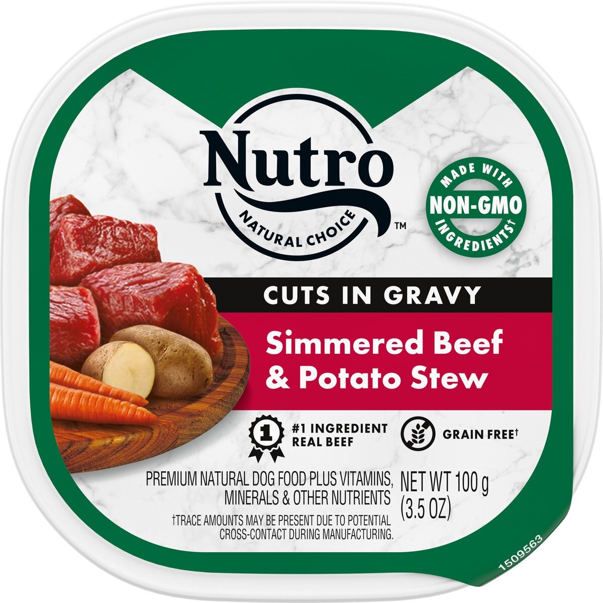 Nutro Cuts in Gravy Wet Dog Foods Beef and Potato Stew