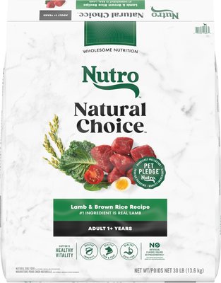 Nutro Natural Choice Adult Lamb & Brown Rice Recipe Dry Dog Food, slide 1 of 1