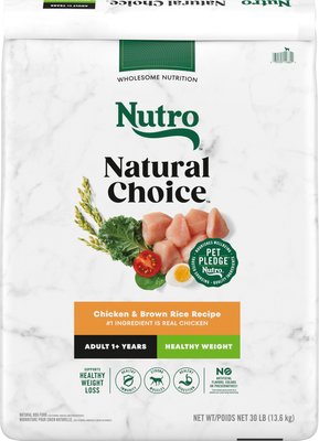 Nutro Natural Choice Healthy Weight Adult Chicken & Brown Rice Recipe Dry Dog Food, slide 1 of 1