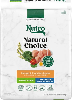 Nutro Natural Choice Healthy Weight Large Breed Adult Chicken & Brown Rice Recipe Dry Dog Food, slide 1 of 1