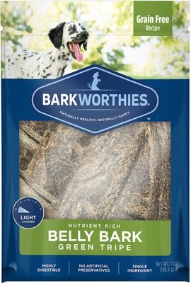 Barkworthies Green Tripe Sticks Dog Treats, slide 1 of 1