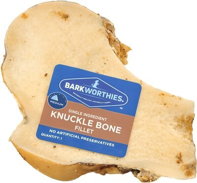 Barkworthies Beef Fillet Knuckle Bone Dog Treats, slide 1 of 1