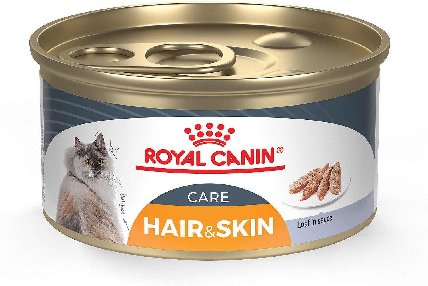 ROYAL CANIN Intense Beauty Loaf in Sauce Canned Cat Food, 3oz, case of