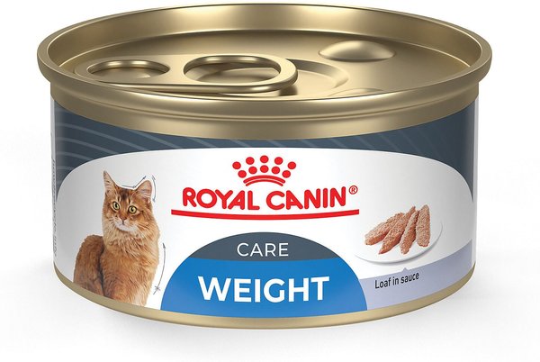 Royal Canin Feline Weight Care Loaf in Sauce Canned Cat Food, 3-oz, case of 24 slide 1 of 7