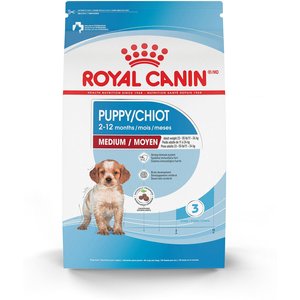 Royal Canin Medium Puppy Dry Dog Food, 17-lb bag