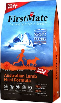FirstMate Small Bites Limited Ingredient Diet Grain-Free Australian Lamb Meal Formula Dry Dog Food, slide 1 of 1