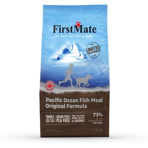 FirstMate Limited Ingredient Diet Grain-Free Pacific Ocean Fish Meal Formula Dry Dog Food, 5-lb bag