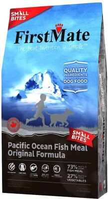 FirstMate Small Bites Limited Ingredient Diet Grain-Free Pacific Ocean Fish Meal Original Formula Dry Dog Food, slide 1 of 1