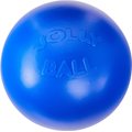 Jolly Pets 10" Push-n-Play Ball Dog Toy, Blue