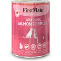 FirstMate Salmon Formula Limited Ingredient Grain-Free Canned Dog Food, 12.2-oz, case of 12