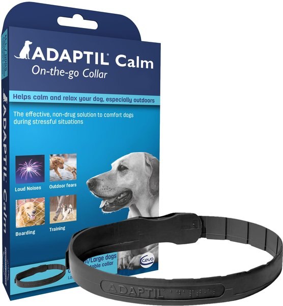 Adaptil On-the-Go Calming Collar for Dogs, Medium & Large, 14.8-in to 24.6-in neck, 1 count slide 1 of 6