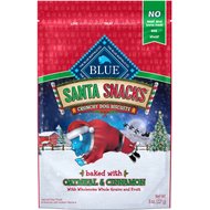 Blue Buffalo Holiday Santa Snacks with Oatmeal & Cinnamon Dog Treats