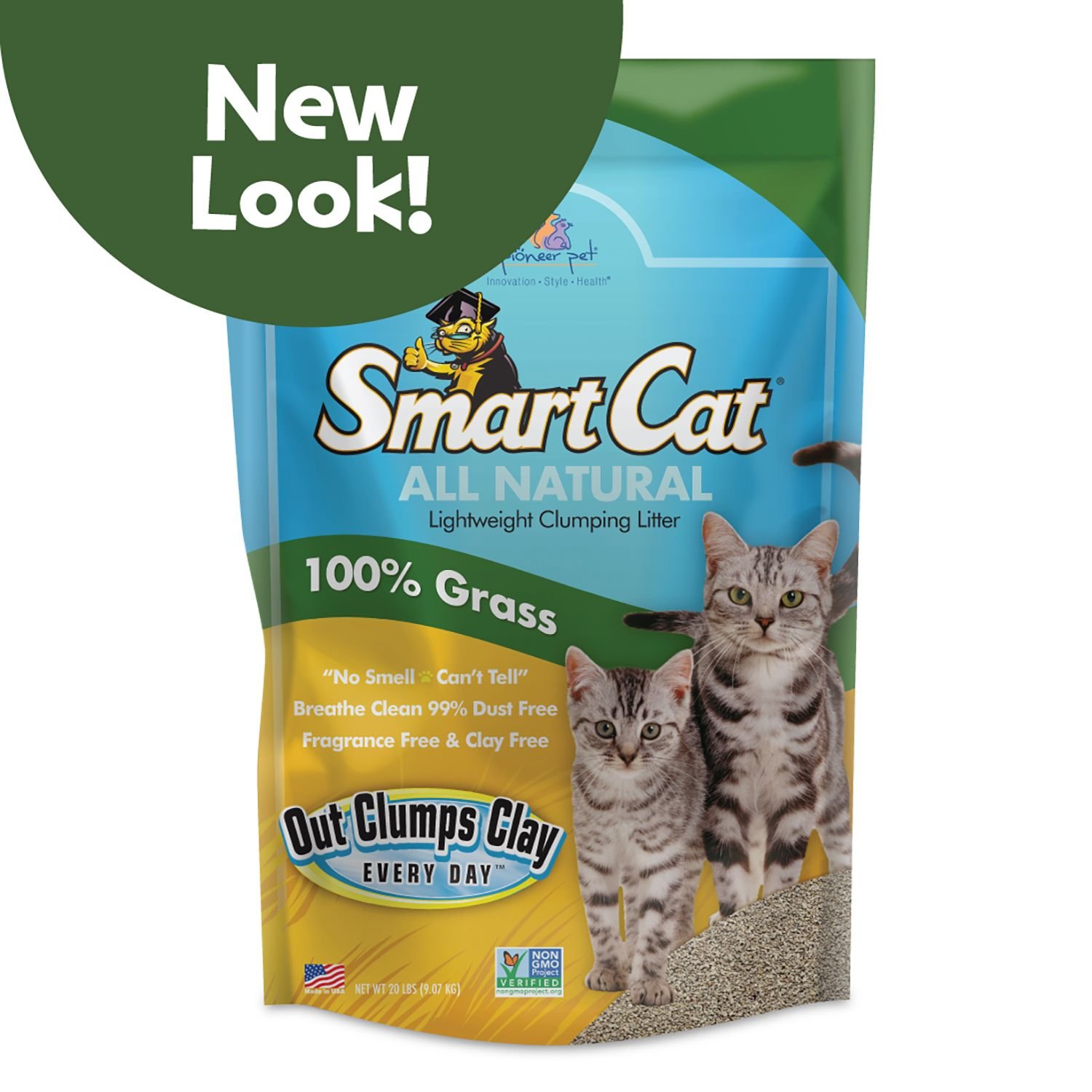 Pioneer Pet SmartCat All Natural Cat Litter, 5lb bag