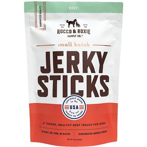 Rocco & Roxie Supply Co. Gourmet Beef Jerky Dog Sticks, 16-oz bag