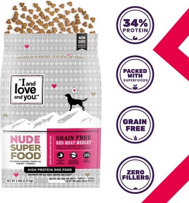 I and Love and You Nude Food Red Meat Medley Grain-Free 