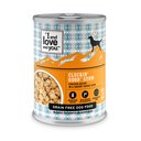 I and Love and You Cluckin' Good Stew Grain-Free Canned Dog Food, 13-oz, case of 12