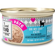 I and Love and You Oh My Cod! Pate Grain-Free Canned Cat Food