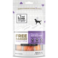 I and Love and You Free Ranger Beef Bully Stix Grain-Free Dog Chews
