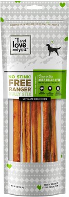 I and Love and You Free Ranger Beef Bully Stix Grain-Free Dog Chews, slide 1 of 1