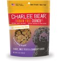 Charlee Bear Natural Bear Crunch Grain-Free Turkey, Sweet Potato & Cranberry Dog Treats, 8-oz bag