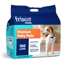 Frisco Dog Training & Potty Pads, 22 x 23-in, 100 count, Unscented