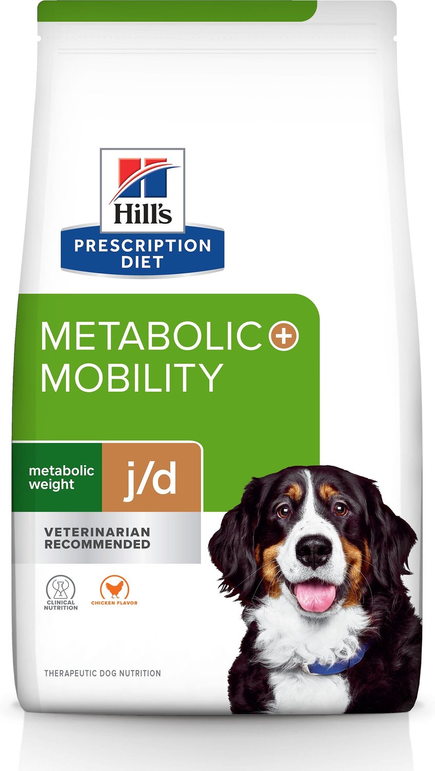 Hill's Prescription Diet Metabolic + Mobility Chicken Flavor Dry Dog Food