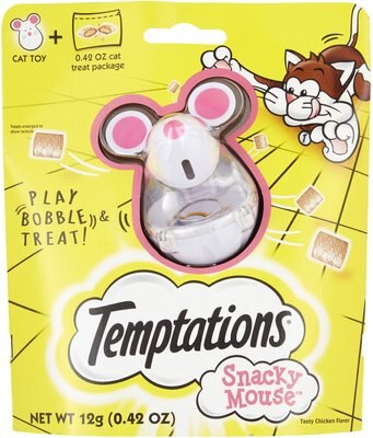Temptations Snacky Mouse Cat Treat Toy, slide 1 of 1