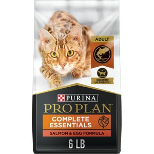 Purina Pro Plan Salmon & Egg Formula Grain-Free Dry Cat Food, 6-lb bag