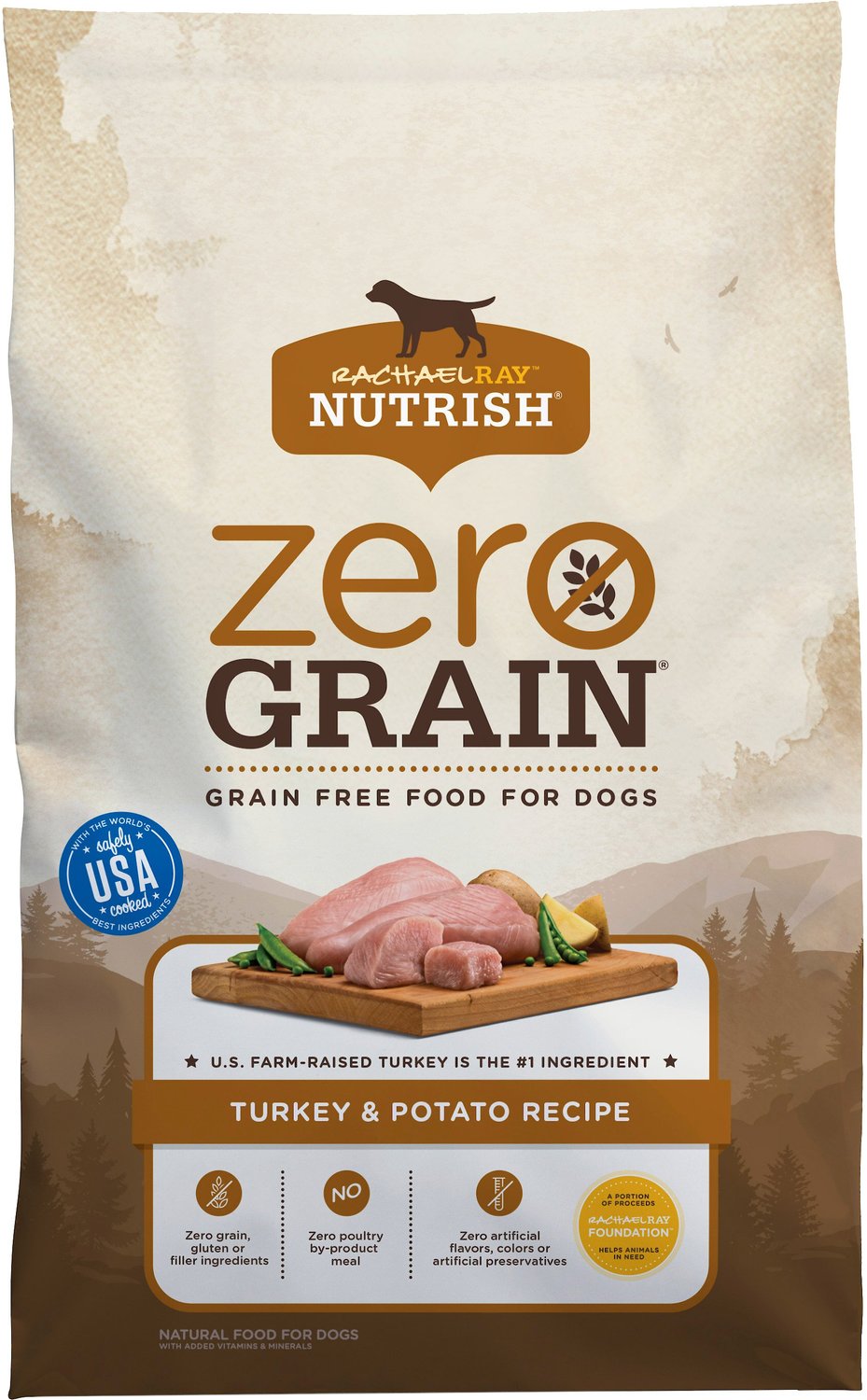 Rachael Ray Nutrish Zero Grain Natural Turkey & Potato