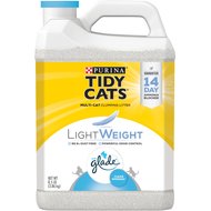 Tidy Cats Lightweight Glade Scented Clumping Clay Cat Litter, 8.5-lb jug