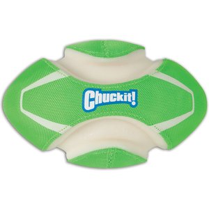 Chuckit! Fumble Fetch Max Glow Dog Toy, Small