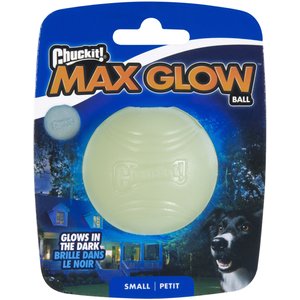 Chuckit! Max Glow Ball Dog Toy, Small