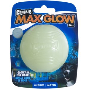 Chuckit! Max Glow Ball Dog Toy, Medium