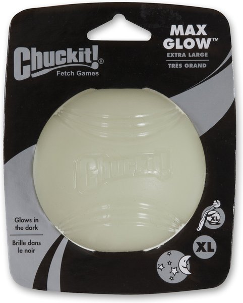 Chuckit! Max Glow Ball Dog Toy, X-Large slide 1 of 9