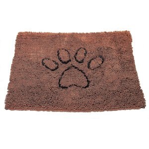 Dog Gone Smart Dirty Dog Doormat, Brown, Large