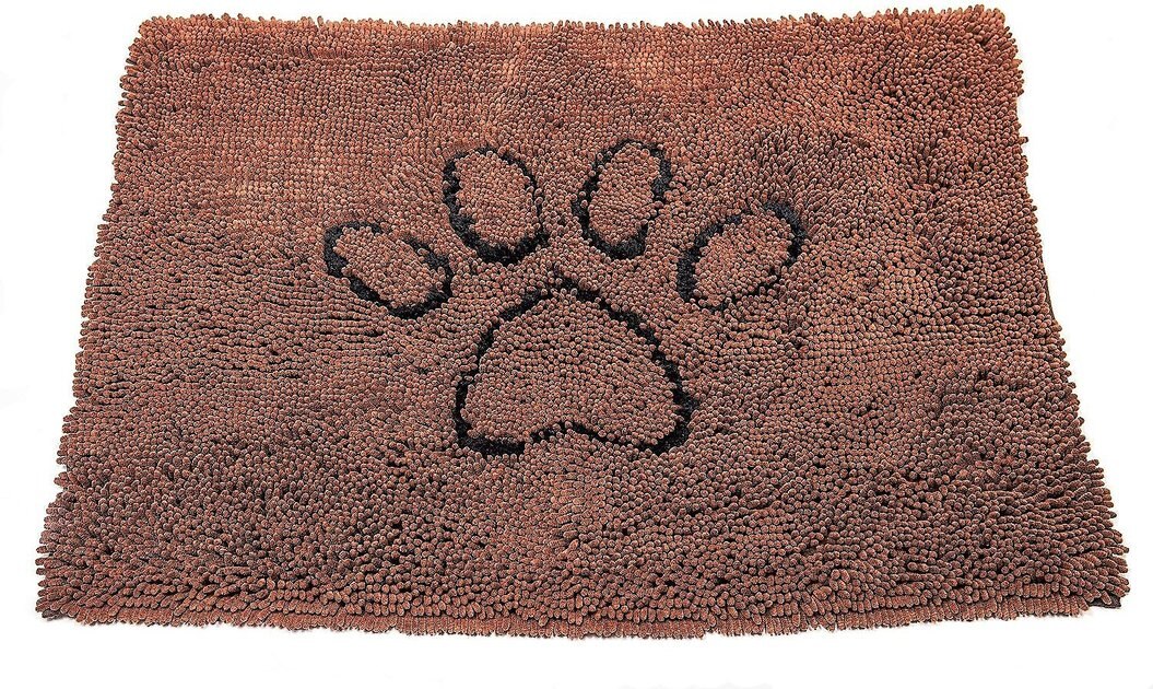 Dog Gone Smart Dirty Dog Doormat, Brown, Large - Chewy.com