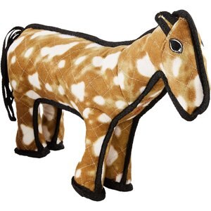 Tuffy's Barnyard Horse Plush Dog Toy
