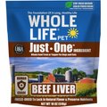Whole Life Just One Ingredient Pure Beef Liver Freeze-Dried Dog & Cat Treats, 18-oz bag