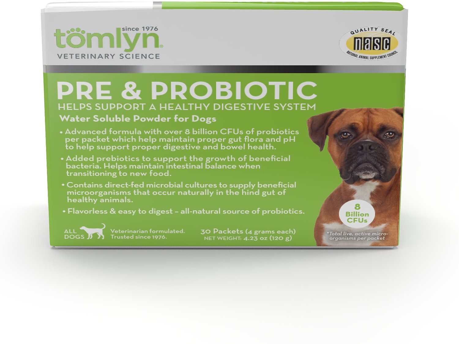 Tomlyn Pre & Probiotic Powder Digestive Supplement
