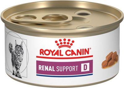 Royal Canin Veterinary Diet Renal Support D Thin Slices in Gravy Canned Cat Food, slide 1 of 1