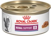 Royal Canin Veterinary Diet Renal Support D Thin Slices in Gravy Canned Cat Food, 3-oz, case of 24