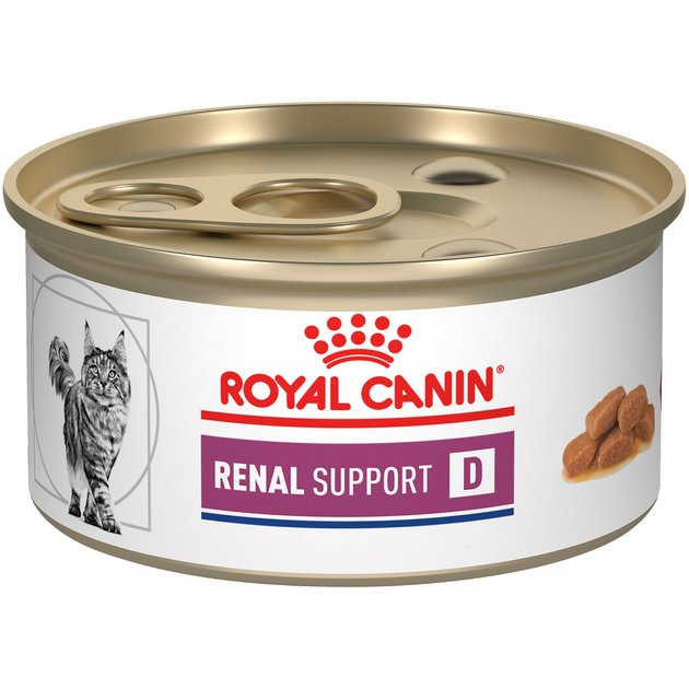Royal Canin Veterinary Diet Renal Support D Morsels in Gravy Canned Cat